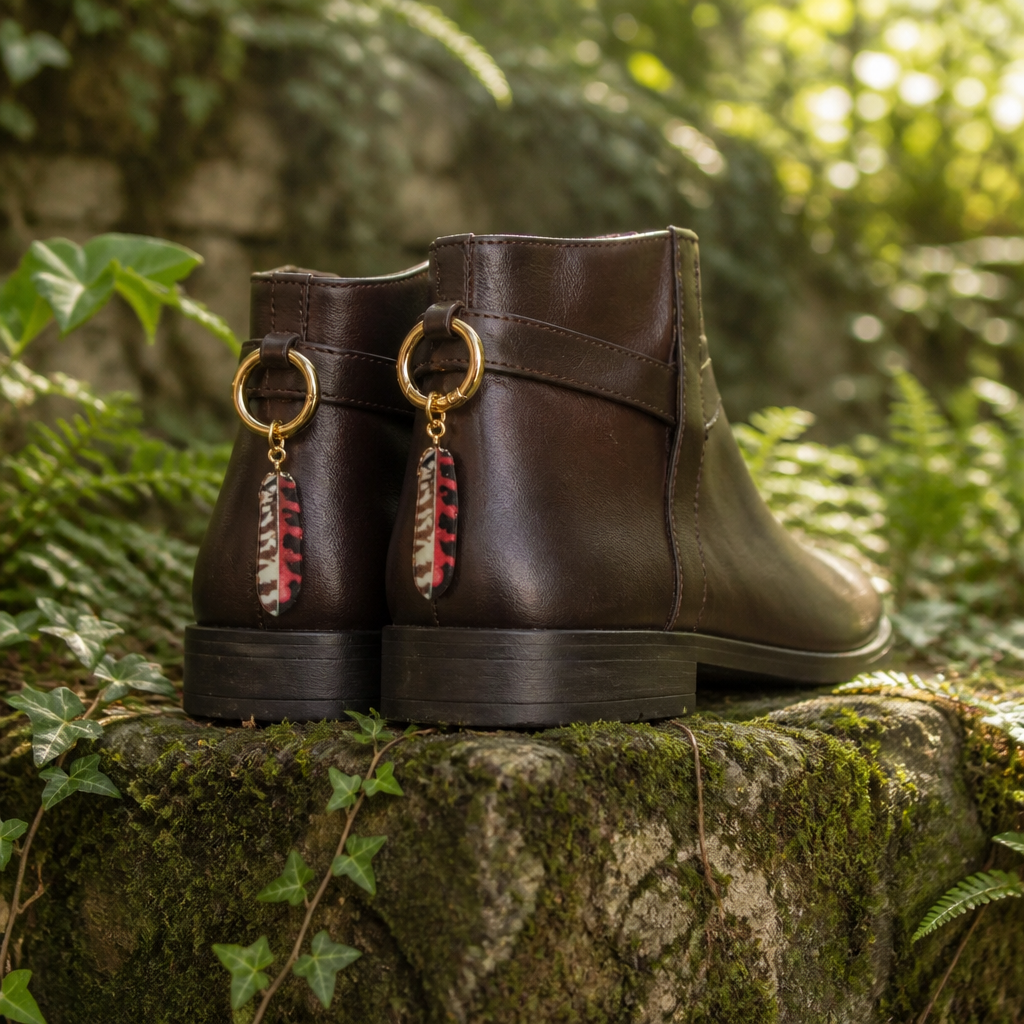 Bijoux de chaussures – Plumes sauvages