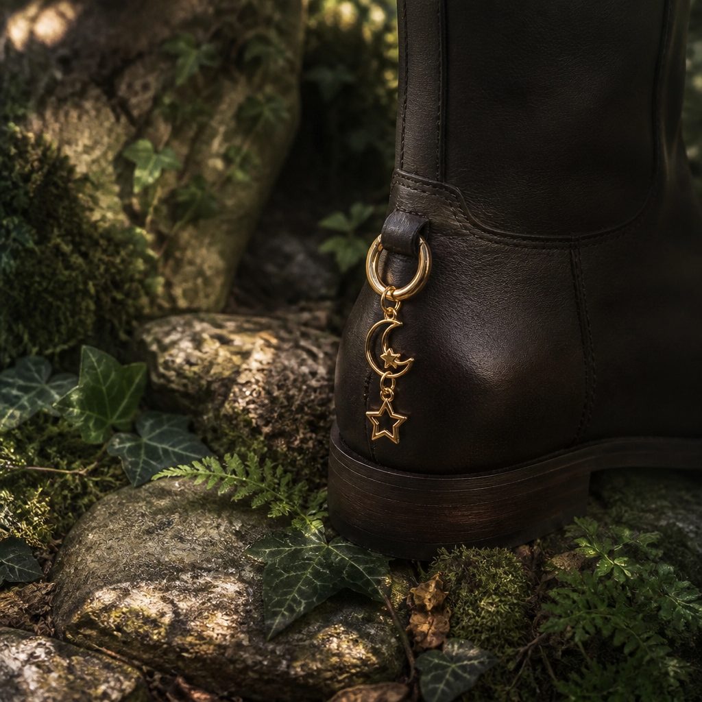 Bijoux de chaussures – Lune & étoile 🌙