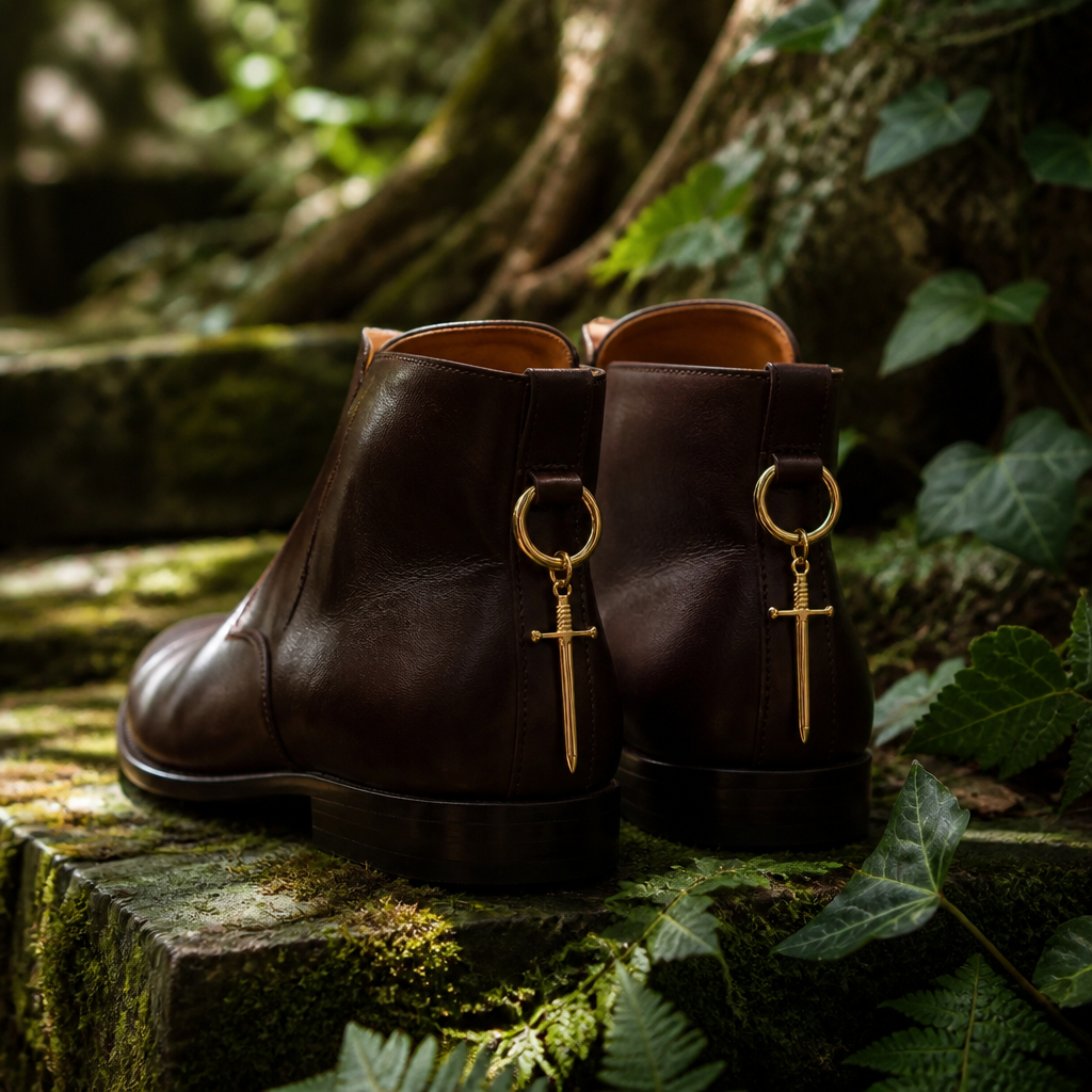 Bijoux de chaussures – Épées enchantées ⚔️