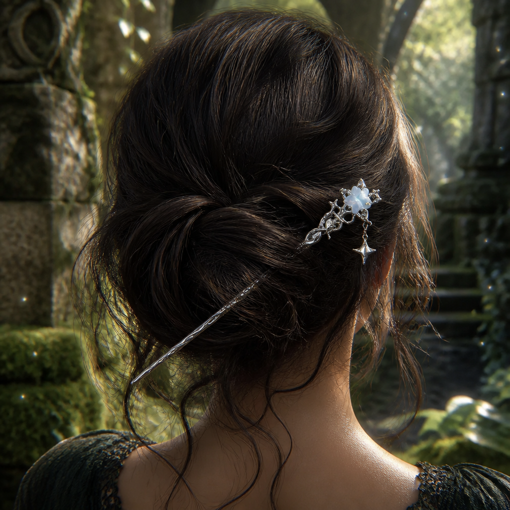 Pique à cheveux – Étoile céleste