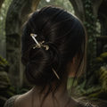 Pique à cheveux – Épée céleste