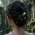 Pique à cheveux – Étoile céleste