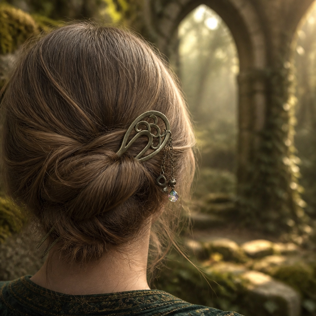 Pique à cheveux – Sorcière